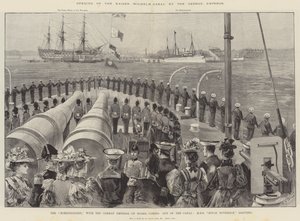 Apertura del Canal Kaiser Wilhelm por el Emperador Alemán de William Heysham Overend