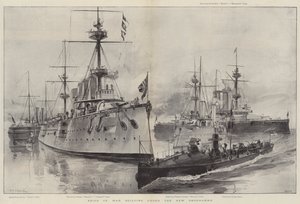 Buques de guerra en construcción bajo el nuevo programa de William Heysham Overend