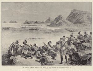 El avance hacia Dongola, la derrota de los derviches cerca de Akasheh el 1 de mayo de William Heysham Overend