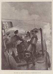 El Duque de York al mando del Torpedero No 79