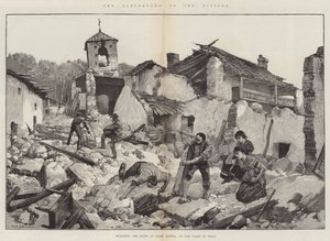 El terremoto en la Riviera de William Heysham Overend
