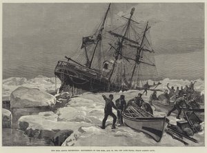 La Expedición Ártica Eira, hundimiento del Eira, 21 de agosto de 1881, frente al Cabo Flora, Tierra de Francisco José