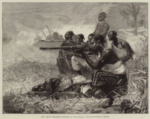 El gran desastre militar en Sudán, tropas egipcias nativas de William Heysham Overend