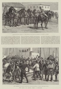 La huelga laboral y de envío en Melbourne de William Heysham Overend