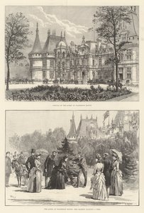 La Reina en Waddesdon Manor
