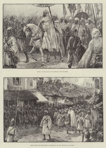 El Sultán de Marruecos en Tánger de William Heysham Overend