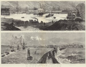 La visita del Príncipe de Gales a Newcastle-on-Tyne de William Heysham Overend