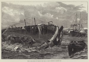 Visita del Príncipe de Gales al Naufragio del HMS Eurydice en la Bahía de Sandown