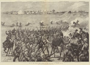 Guerra en Sudán, primer intento de tomar la ciudad de Metammeh, 21 de enero de William Heysham Overend