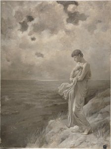Soneto: "Cuando temo que pueda dejar de existir", 1887 de William Hicok Low