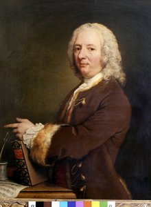 Retrato de Francesco Saverio Geminiani. Músico italiano