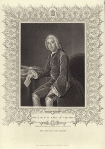 Retrato de William Pitt el Viejo de William Hoare