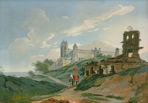 Palacio de Fatehpur Sikri de William Hodges