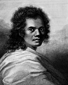 Omai, grabado por J. Caldwall, 1777 de William Hodges