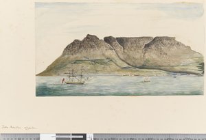 Página 12 Montaña de la Mesa, Ciudad del Cabo de William Hodges
