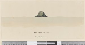 Página 25a/b Isla Osnabrug que lleva S por W a 5 leguas de distancia de William Hodges