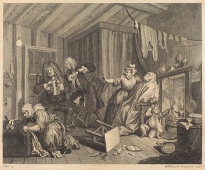 El Progreso de una Prostituta: pl.5