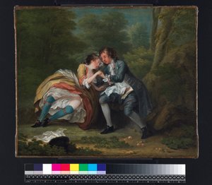 Después, c.1730-31 (óleo sobre lienzo) de William Hogarth
