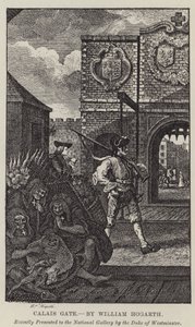Puerta de Calais de William Hogarth