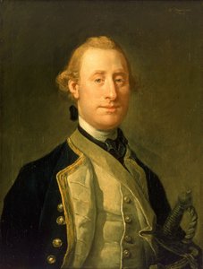 Capitán Sir Alexander Schomberg (1720-1804) de William Hogarth