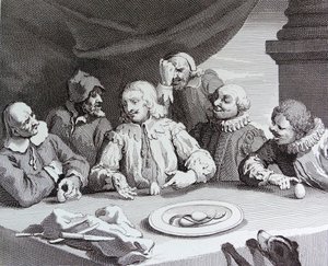 Colón rompe el huevo
