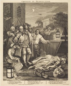 La crueldad en su perfección de William Hogarth