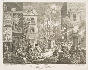 El tiempo (lámina 1) de William Hogarth