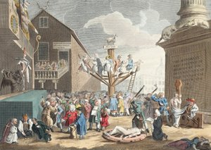 Grabado emblemático del Mar del Sur, ilustración de 