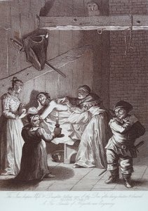 Grabado de William Hogarth