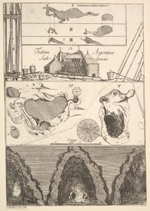 Fodina argentea Sahlensis - Una mina de plata en Sala - I de Aubry de La Mottrayes Tra..., 1723-24