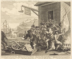 Francia de William Hogarth