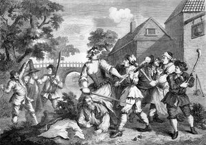 Hudibras de William Hogarth