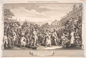 Industria y Ociosidad de William Hogarth