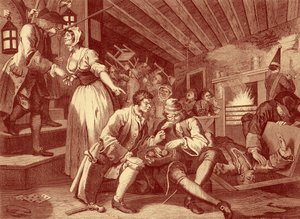 Industria y Ociosidad de William Hogarth