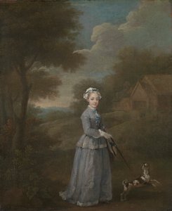 Srta. Wood de William Hogarth