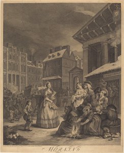 Mañana de William Hogarth