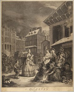 Mañana de William Hogarth