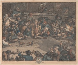 Royal Sport, Pit Ticket de William Hogarth