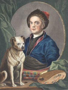 Autorretrato, ilustración de 