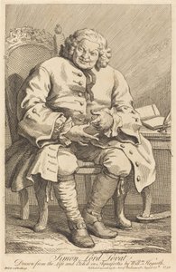 Simon Lord Lovat de William Hogarth