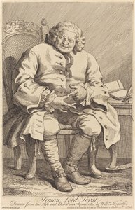 Simon Lord Lovat de William Hogarth