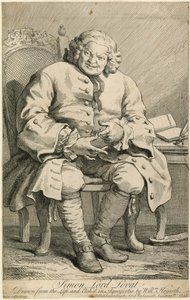 Simon Lord Lovat de William Hogarth