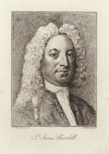 Sir James Thornhill de William Hogarth