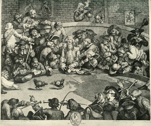 Deporte en el siglo XVIII, c1720-1764, 1925 de William Hogarth