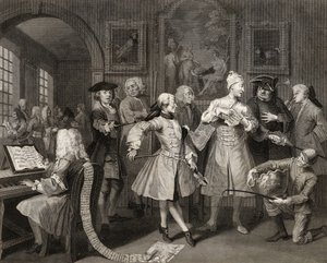 Rodeado de artistas y profesores, lámina II de 
