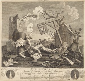 Colofón, o El Bathos de William Hogarth