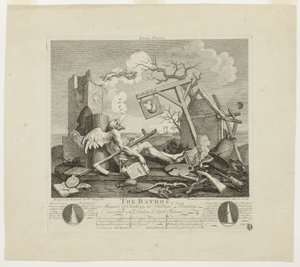 Colofón, o el Bathos de William Hogarth