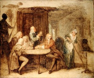 Los anticuarios de William Hogarth