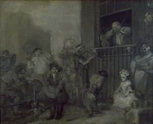 El Músico Enfurecido, siglo XVII