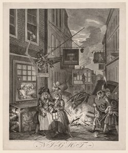 Las cuatro horas del día: Noche, 1738